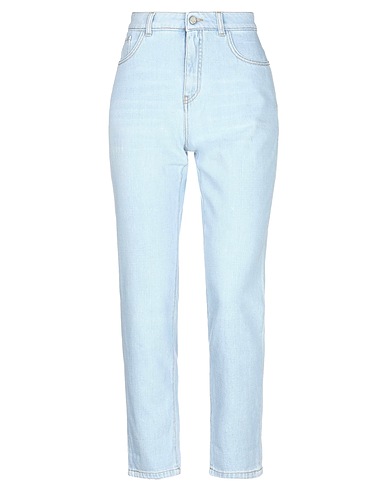 MANILA GRACE Denim trousers Blue 92% Cotton, 8% Other Fibres