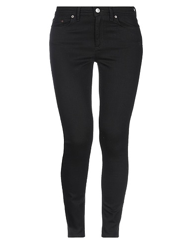 ACNE STUDIOS Denim trousers Black 91% Cotton, 7% Elastomultiester, 2% Elastane