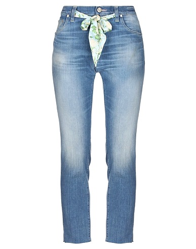 JACOB COHЁN Denim trousers Blue 66% Cotton, 17% Lyocell, 15% Polyester, 2% Elastane