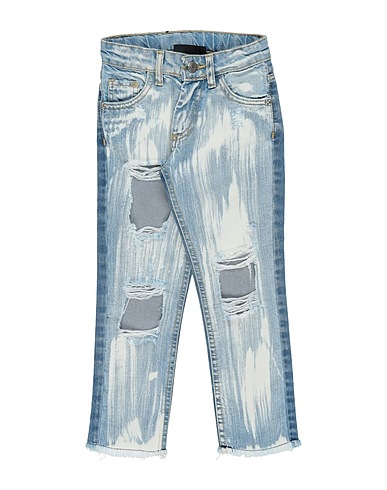 JOHN RICHMOND Denim pants Blue 100% Cotton