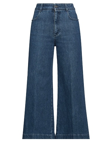 STELLA McCARTNEY Denim pants Navy 94% Cotton, 5% Polyester, 1% Elastane, Polyurethane