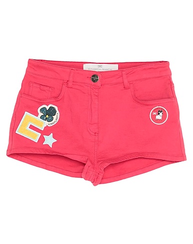 ELISABETTA FRANCHI JEANS Short en jean Fuchsia 92% Coton, 6% Élastomultiester, 2% Élasthanne