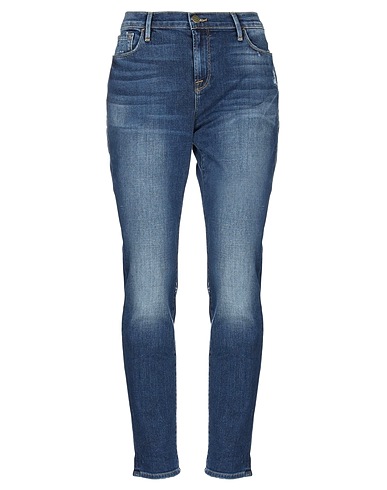 FRAME Denim pants Blue 93% Cotton, 6% Polyester, 1% Elastane