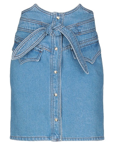NANUSHKA Denim skirt Blue 100% Cotton