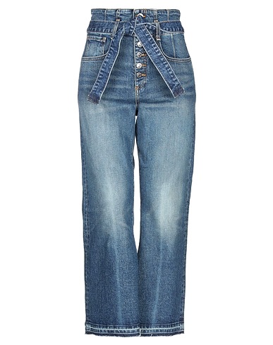 VERONICA BEARD Denim trousers Blue 98% Cotton, 2% Polyurethane