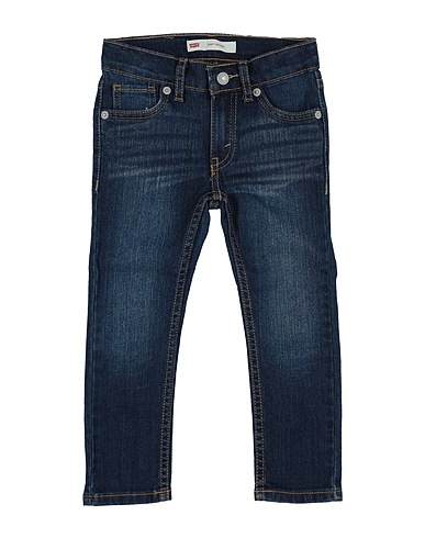 LEVI'S Denim trousers Blue 77% Cotton, 22% Polyester, 1% Elastane