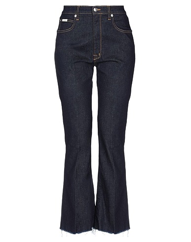 (+) PEOPLE Denim trousers Blue 90% Cotton, 8% Elastomultiester, 2% Elastane