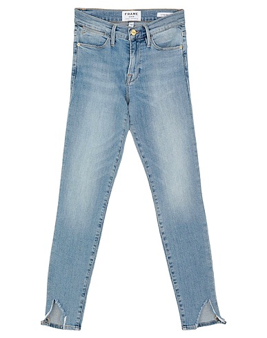 FRAME Denim pants Blue 69% Cotton, 25% Lyocell, 5% Polyester, 1% Elastane