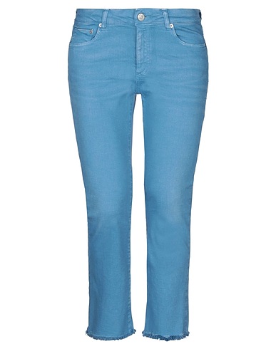 CARE LABEL Pantaloni jeans Carta da zucchero 92% Cotone, 6% PBT - Polibutilentereftalato, 2% Elastan