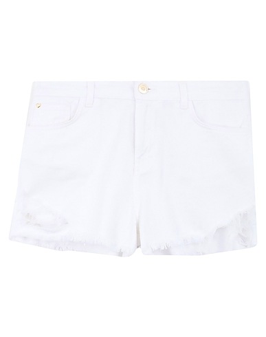 MY TWIN TWINSET Denim shorts White 100% Cotton
