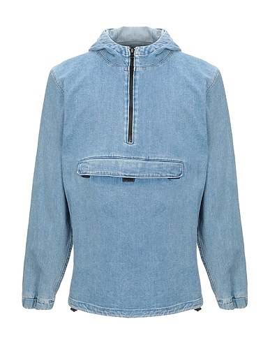 EDWIN Denim jacket Blue 99% Cotton, 1% Elastane