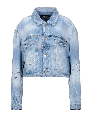 DSQUARED2 Denim jacket Blue 100% Cotton