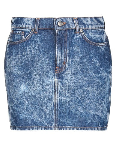 GAëLLE Paris Denim skirt Blue 100% Cotton