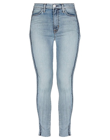 HUDSON Denim trousers Blue 98% Cotton, 2% Polyurethane