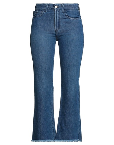 ROŸ ROGER'S Bootcut Jeans Blue 60% Cotton, 40% Linen