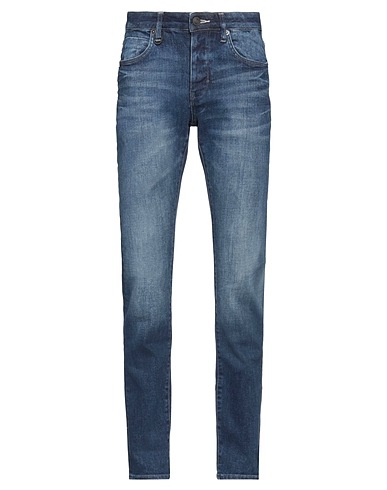 NEUW Denim trousers Blue 93% Cotton, 5% Polyester, 2% Elastane