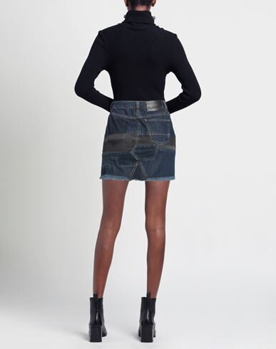 P_jean Denim Skirts In Blue