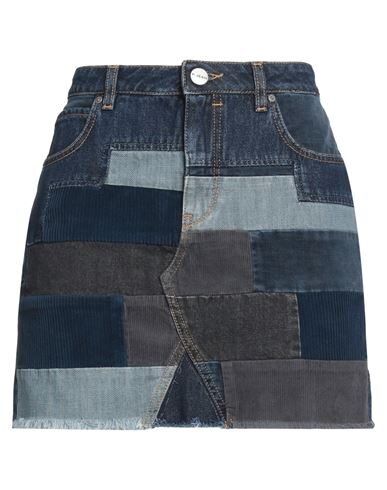 P_jean Denim Skirts In Blue