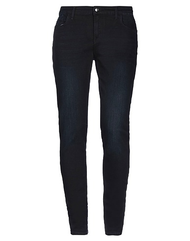 EMPORIO ARMANI Denim pants Black 94% Cotton, 4% Polyester, 2% Elastane