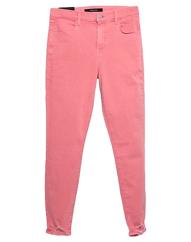 J BRAND Denim trousers Pink 94% Cotton, 4% Polyester, 2% Elastane