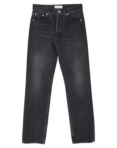 balenciaga black denim