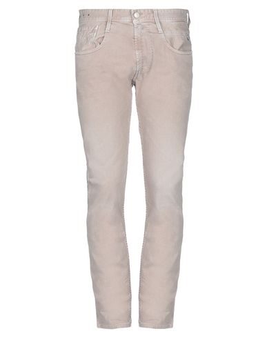 Replay Denim Pants In Dove Grey