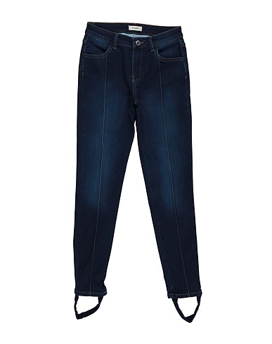 PINKO UP Denim pants Blue 70% Cotton, 27% Polyester, 3% Elastane