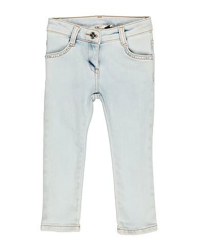 TWINSET Denim trousers 99% Cotton, 1% Elastane