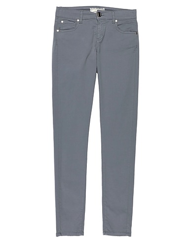 G.SEL Casual pants Grey 98% Cotton, 2% Elastane