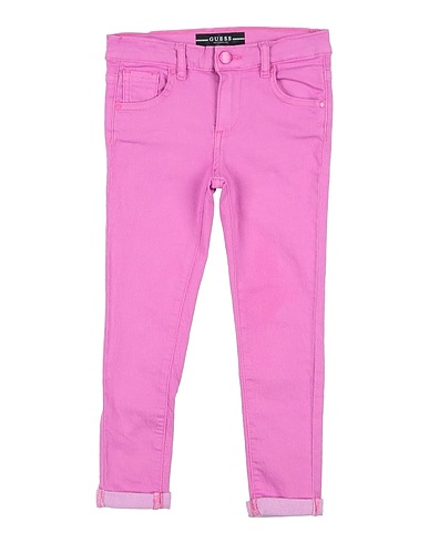 GUESS Denim pants Mauve 75% Cotton, 23% Polyester, 2% Elastane