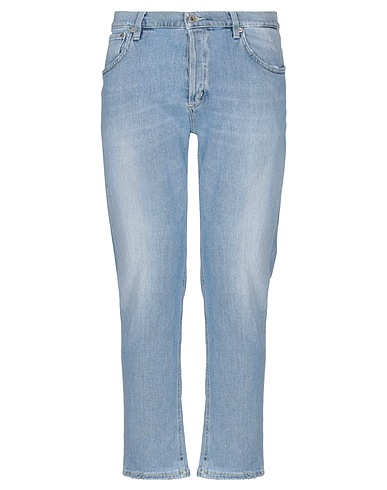 DONDUP Denim trousers Blue 98% Cotton, 2% Elastane