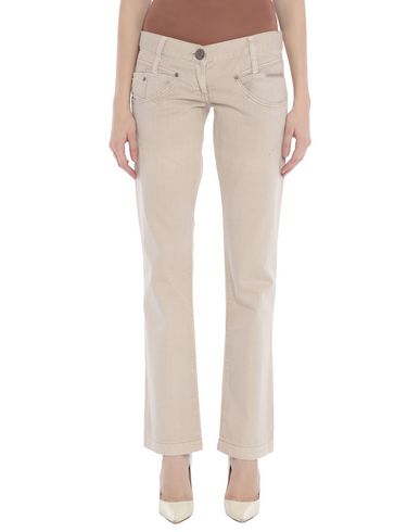 Pinko Sunday Morning Denim Pants In Sand