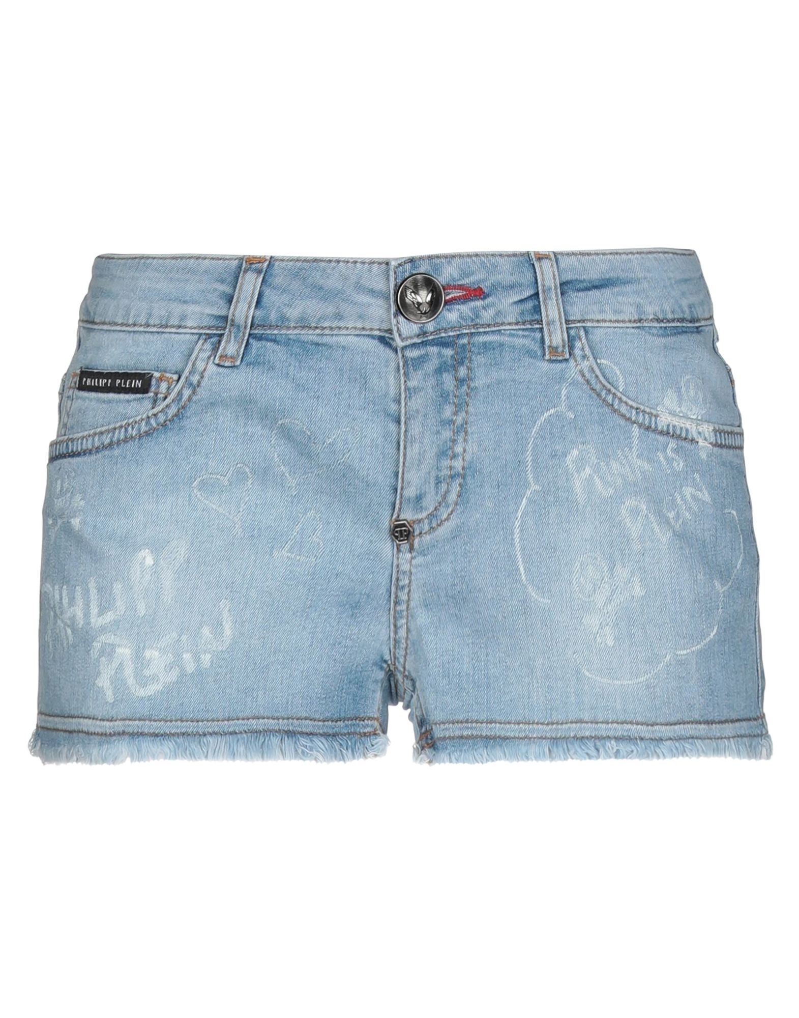 PHILIPP PLEIN - Denim shorts