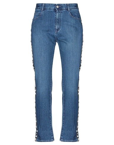STELLA McCARTNEY Denim trousers Blue 98% Cotton, 2% Elastane