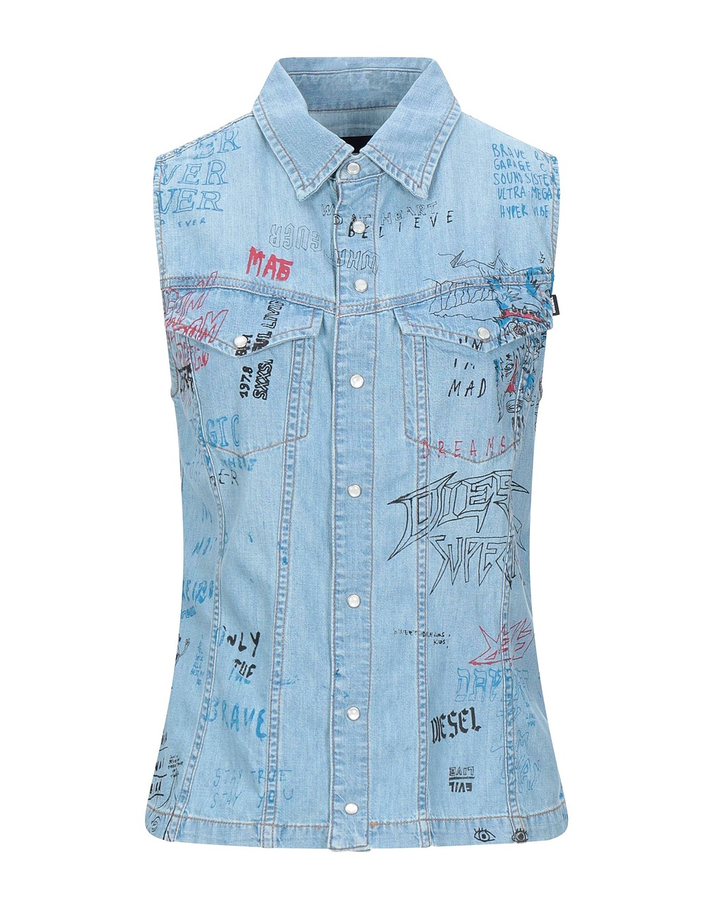 DIESEL - Denim shirts