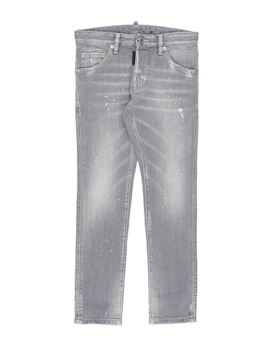 DSQUARED2 Denim trousers Grey 98% Cotton, 2% Elastane