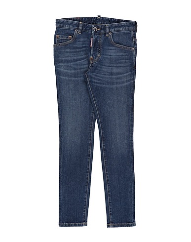 DSQUARED2 Denim pants Blue 98% Cotton, 2% Elastane, Cowhide