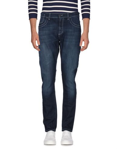 Bikkembergs Denim Pants In Blue