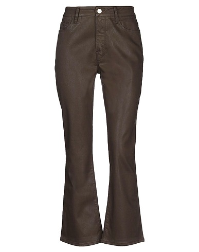 FRAME Bootcut Jeans Military green 98% Cotton, 2% Elastane