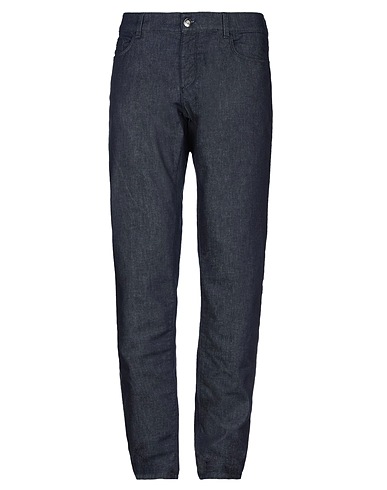 TRUSSARDI JEANS Denim trousers Blue 91% Cotton, 6% Polyester, 3% Elastane
