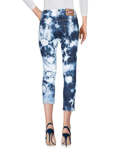 Dsquared2 Denim Cropped In Blue