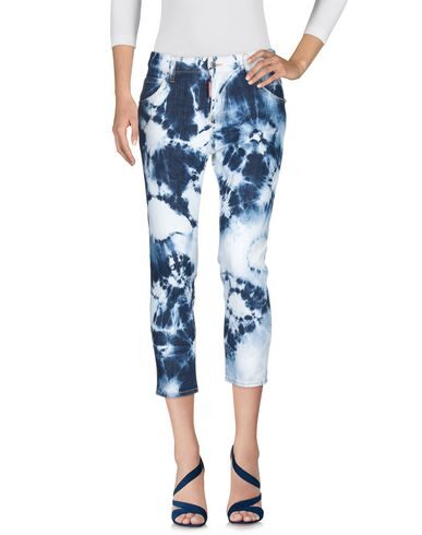 Dsquared2 Denim Cropped In Blue