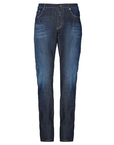 LHU URBAN Pantaloni jeans Blu 99% Cotone, 1% Elastan
