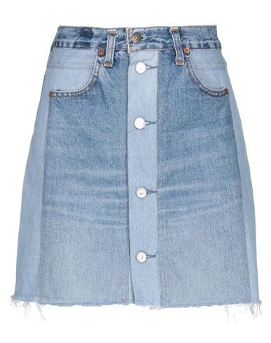 Click to view more detailed imagery on our partner's website Re/done With Levi's Denim Skirt In Blue