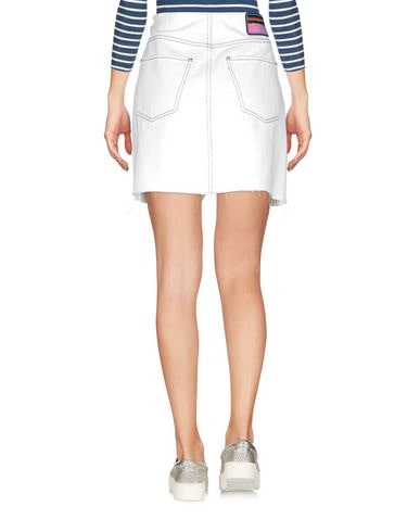 P_jean Denim Skirts In White