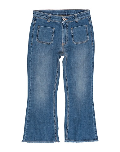 DIXIE Denim trousers Blue 98% Cotton, 2% Elastane