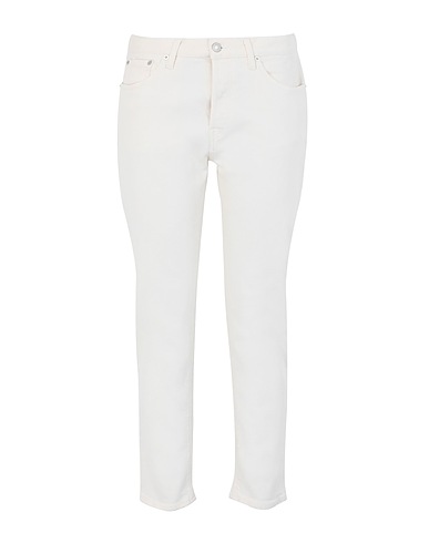 JEANERICA Pantaloni jeans Bianco 98% Cotone organico, 2% Elastan