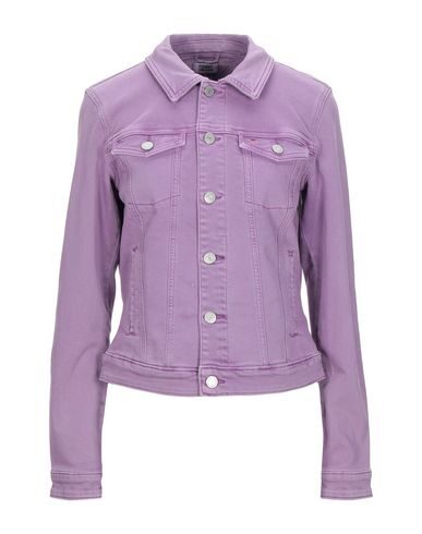 light purple jean jacket