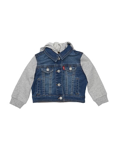 LEVI'S Jeansjacke Blau 81% Baumwolle, 18% Polyester, 1% Elastan