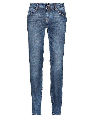 JACOB COHЁN Denim pants PREMIUM Blue 98% Cotton, 2% Elastane